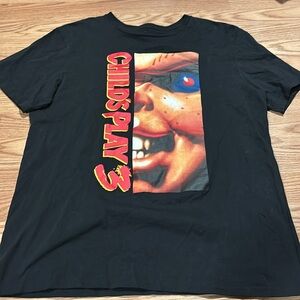 Child’s Play Chucky 3 Graphic T-Shirt size XL black shirt
